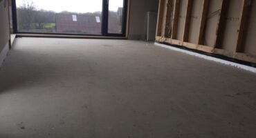 SMET supplied SMET LiteFlo® Lightweight Flowing Screed for a timber suspended floor, in a self-build set in the idyllic district of Ballymena