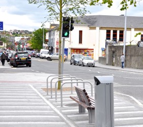 Newry Public Realm Streetscape project_SMET Supplied Streetscape® High Strength Bedding Concrete ECO