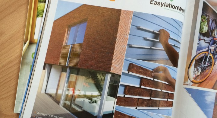 Exceptional energy efficiency in EasylationWall EWI using XPS