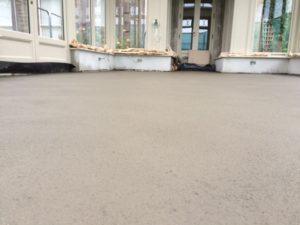 New floor installation with fast-track – rapid drying floor screed_B5