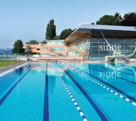 Sopro’s No. 1 Flexible Tile Adhesive_Bodensee-Therme thermal baths, Constance