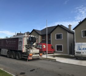 Castleoaks new homes by JC Brenco_Fast Floor Mobile Screed Factory