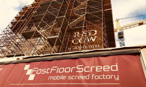 Red Cow _Fast Floor screed Ltd_screeding for apartments and hotels