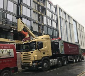 Cairn Plc in Hanover quay_alpha hemihyfrate screed_apartments- Fast Floor