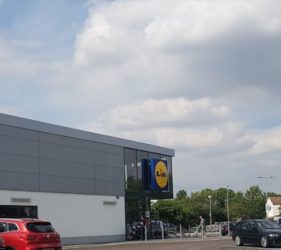 Lidl Peterborough, Adston main contractor render supplied by SMET