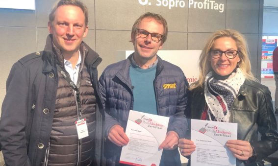 Joris & Deborah Smet attend Sopro 8th Annulal Professional Training Day in Weisbaden