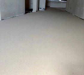 Fast Floor Screed _CE Marked, EPD Certified Alpha Hemihydrate floor screed _The National Mental Health Hospital