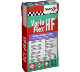 Sopro VF HF 420 - VarioFlex® High Strength Flexible Tile Adhesive | Available in UK and ROI from SMET.