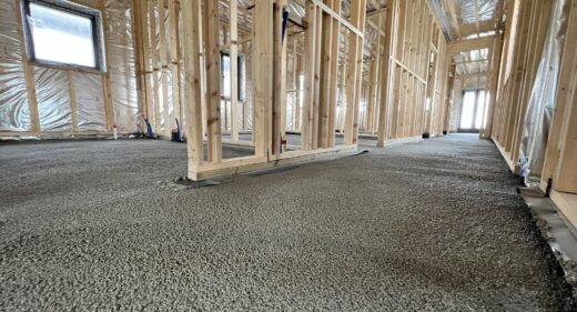 baseTherm®_Seamless, void-free poured floor insulation