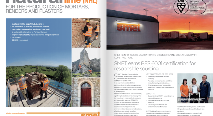 SMET reinforces its dedication to strengthening sustainability in construction.
