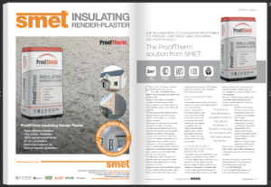 ProofTherm Insulating render and plaster_published in Northern Builder