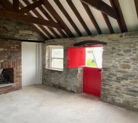 Ardglass Golf Club Co Down | Cottage on the 7th hole | 18th century | restoration using Lime Mortar made with SMET 3.5 NHL